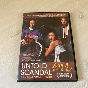 Untold Scandal 2003 Korean Drama DVD Kino Lorber Subtitled Foreign Film